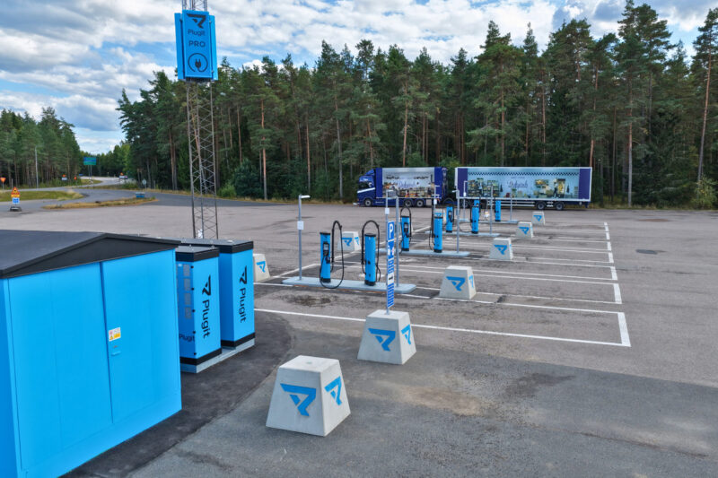 Finnish charging operator Plugit expands into Sweden with new heavy transport hub